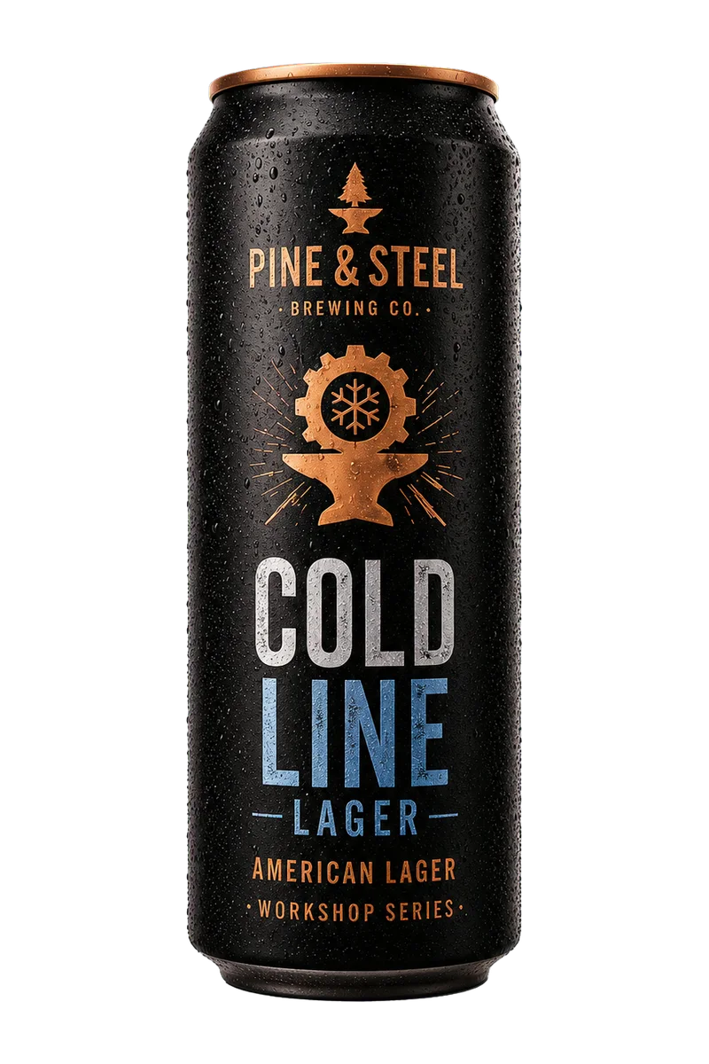 Cold Line Lager 440 ml boks